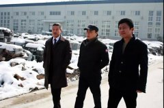 福寿园国际集团组团踏雪来访，浙江杨艺赢盛赞