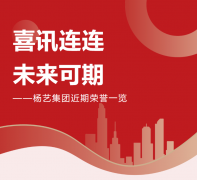 喜讯连连，未来可期 | 杨艺集团近期荣誉一览